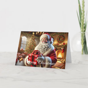Frohe Weihnachtskarte Feiertagskarte