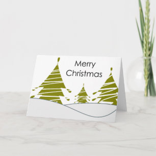 Frohe Weihnachtskarte Feiertagskarte