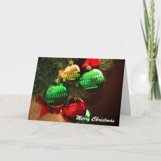 Frohe Weihnachtskarte Feiertagskarte