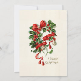 Frohe Weihnachtskarte Feiertagskarte