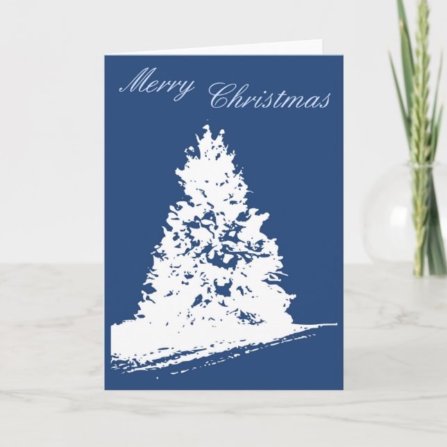 Frohe Weihnachtskarte Feiertagskarte (Vorderseite)