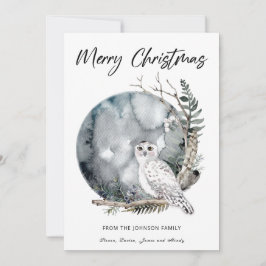 Frohe Weihnachtskarte Feiertagskarte