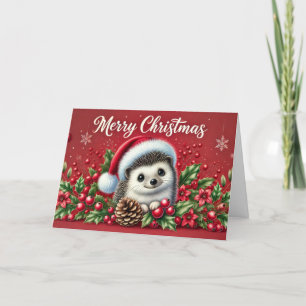 Frohe Weihnachtskarte Feiertagskarte
