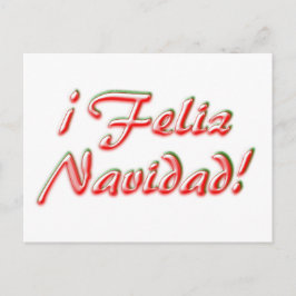 Frohe Weihnachtskarte Feiertagspostkarte