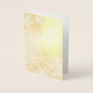 Frohe Weihnachtskarte Folienkarte