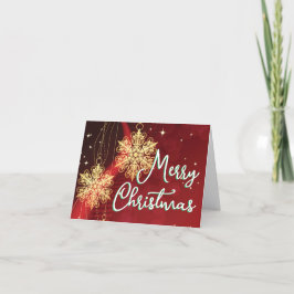 Frohe Weihnachtskarte Karte