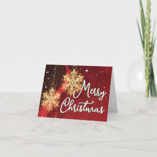Frohe Weihnachtskarte Karte