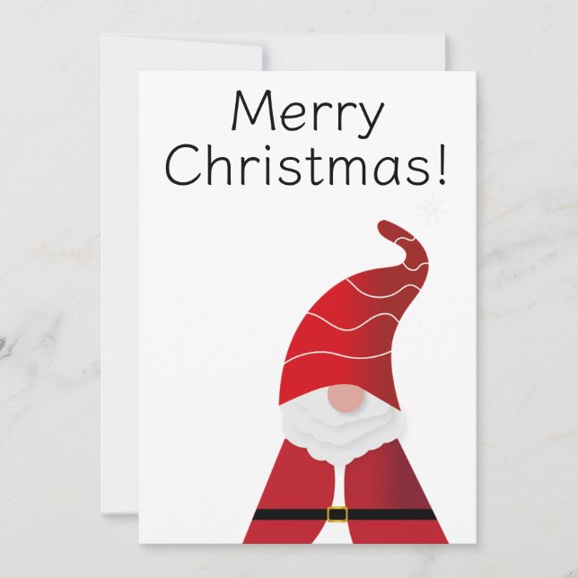 Frohe Weihnachtskarten Feiertagskarte (Vorderseite)