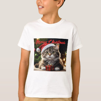 Frohe Weihnachtskat T-Shirt