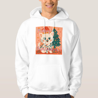 Frohe Weihnachtskatzen! Süße und lustige Weihnacht Hoodie