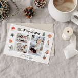 Frohe Weihnachtskekse & Leckereien Multi-Foto<br><div class="desc">Versenden Sie eine lustige Weihnachtskarte mit Ihren frohen Weihnachtskeksen & Leckereien Multi Foto Card.</div>