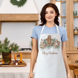 Frohe Weihnachtskekse Schürze