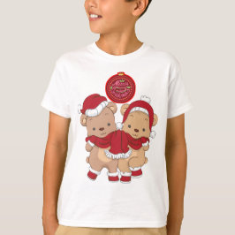 Frohe Weihnachtskids Basic T - Shirt