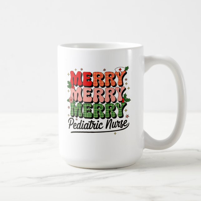 Frohe Weihnachtskinderkrankheit Kaffeetasse (Rechts)