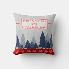 Frohe Weihnachtskissen Kissen