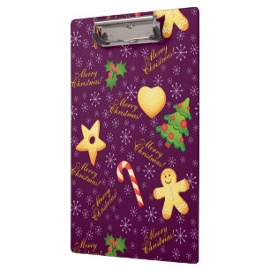 Frohe Weihnachtsklammer Klemmbrett