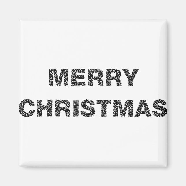 Frohe Weihnachtskreise 4 Magnet (Vorne)