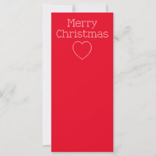 Frohe Weihnachtskreuzstickerei