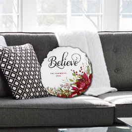 Frohe Weihnachtskritik Rundes Kissen