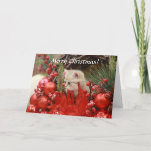 Frohe Weihnachtsküche personalisieren Sie Ihren Gr Feiertagskarte