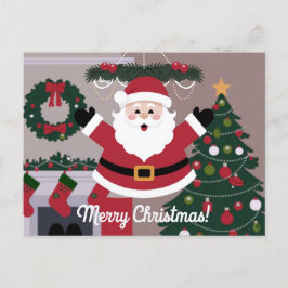 Frohe Weihnachtslehre Feiertagspostkarte