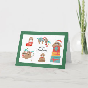 Frohe Weihnachtslieder Feiertagskarte