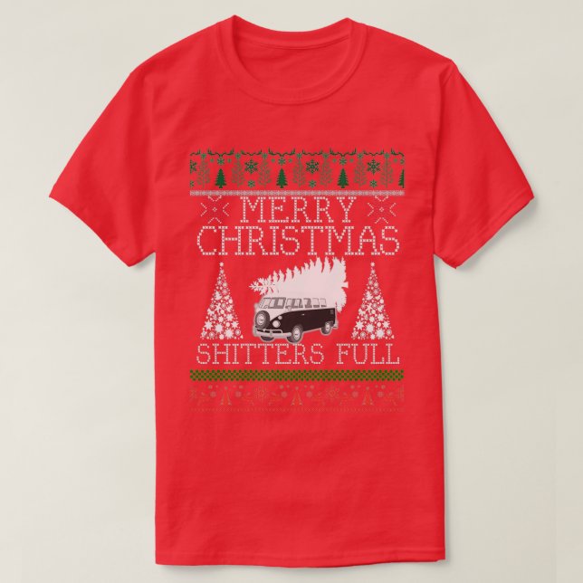 Frohe Weihnachtsmänner 2021 T-Shirt (Design vorne)