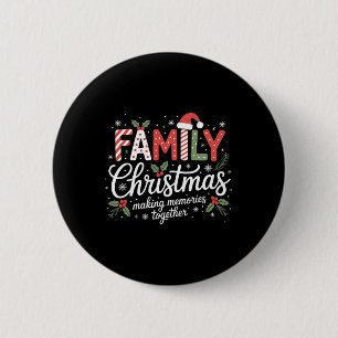 Frohe Weihnachtsmannmütze Weihnachten Weihnachten Button