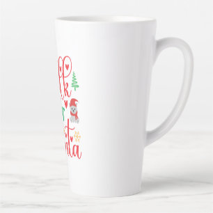 Frohe Weihnachtsmilch für den Weihnachtsmann Milchtasse