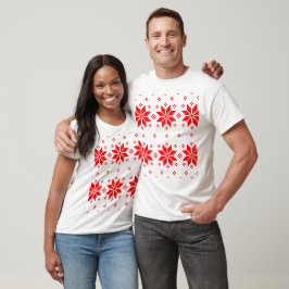 Frohe Weihnachtsmuster 5 T-Shirt