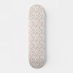 Frohe Weihnachtsmuster Skateboard