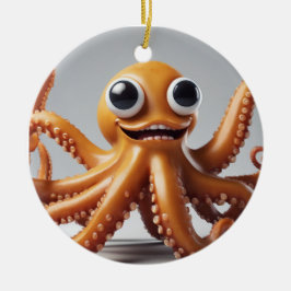 Frohe Weihnachtsoctopus Ornament