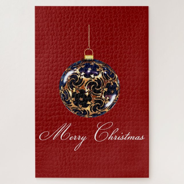 Frohe Weihnachtspuzzle (Vertikal)