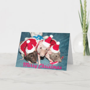 Frohe Weihnachtsrat Feiertagskarte