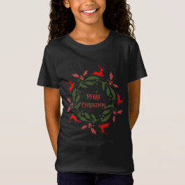 Frohe Weihnachtsrinder T-Shirt