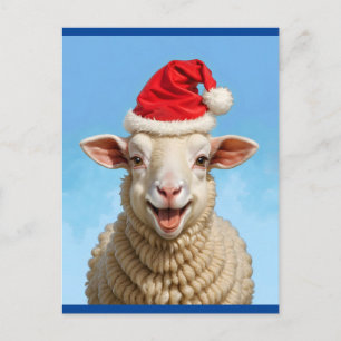 Frohe Weihnachtsschaf - Aktualisierung Postkarte