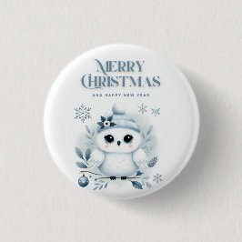Frohe Weihnachtsschale Button