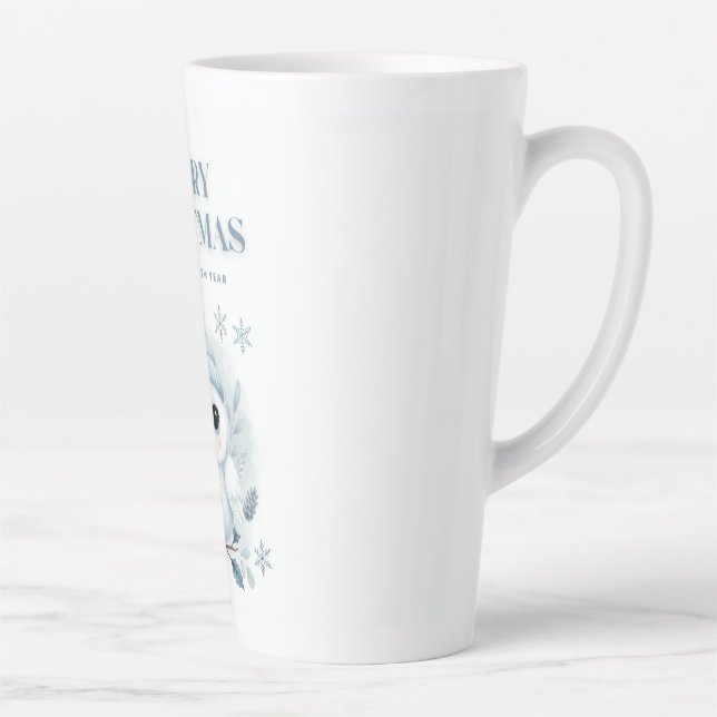 Frohe Weihnachtsschale Milchtasse (Rechts)