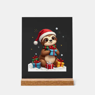 Frohe Weihnachtsschloth süße Weihnachts-Schloth We Acrylschild