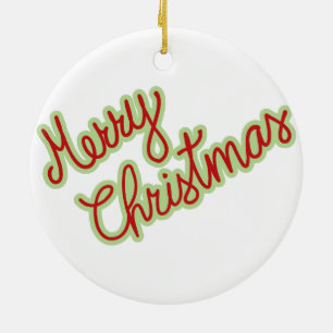 Frohe Weihnachtsschmuck