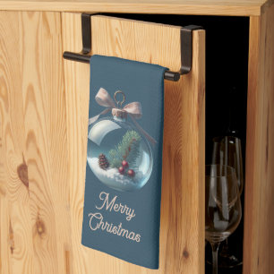 Frohe Weihnachtsschmuck Küchentücher