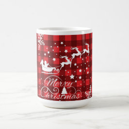 Frohe Weihnachtsschneeflocken, gutes Neues Jahr Kaffeetasse