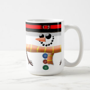 Frohe Weihnachtsschneemänner Kaffeetasse