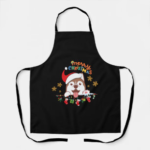 Frohe Weihnachtsshelties Magnet Schürze