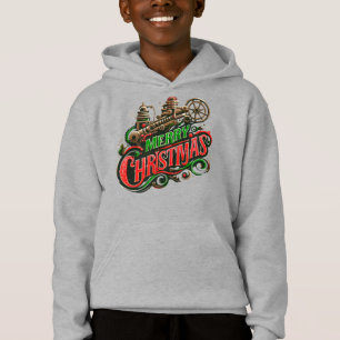 Frohe Weihnachtsstampunk Hoodie