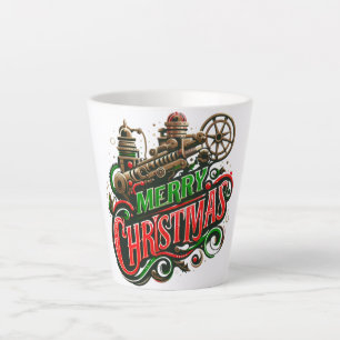 Frohe Weihnachtsstampunk Milchtasse