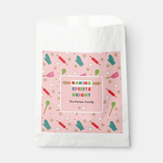 Frohe Weihnachtsstimmung mit personalisierten Tüte Geschenktütchen