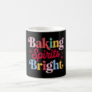 Frohe Weihnachtsstimmung Retro Groovy Xmas Kaffeetasse