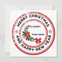 Frohe Weihnachtsticker