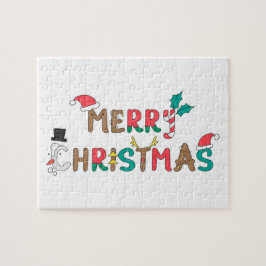 Frohe Weihnachtswortkomponente
